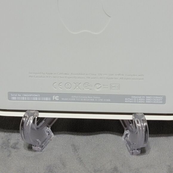 Apple AirPort Extreme Base Station A1408 WiFi Router - W/ Power - Tested - Picture 5 of 16